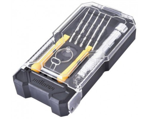 Usorteret Skruetrækkersæt til rep. af elektronik - 15 dele