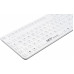 Gett GETT GCQ Cleantype Prime Panel+ Silikonowa klawiatura do zabudowy z podświetleniem, touchpadem i blokiem NUM IP65 USB Kolor: biały Układ: DE