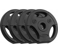 Rebel Bitumena slodžu komplekts 4x1.25kg, caurums 31mm, disks ar rokturi, REBEL ACTIVE