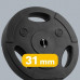 Rebel Bitumena slodžu komplekts 2x10kg, caurums 31mm, disks ar rokturi, REBEL ACTIVE