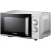 Caso Caso | Ceramic Microwave Oven with Grilis | MG 25 Ecostyle | Free standing | 25 L | 900 W | Grilis | Sidabrinis