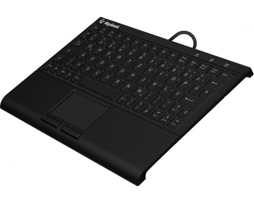 Keysonic KeySonic KSK-3211ELU (DE) klawiatura USB QWERTZ Niemiecki Czarny