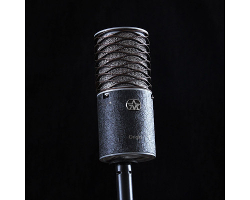 Aston Microphones Origin Black Bundle pojemnościowy + uchwyt + pop filtr