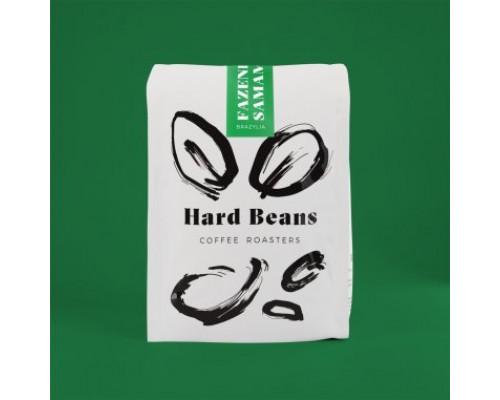 Hard Beans Coffee Kawa BRAZYLIA SAMAMBAIA YELLOW BOURBON ESPRESSO - 500 g