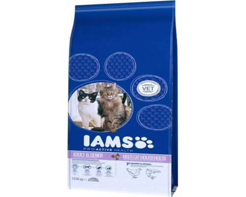 IAMS IAMS Adult Multicat - sucha karma dla kota - 15kg