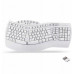 Perixx Perixx Periboard-612W DE, wireless ergonomic split keyboard, white