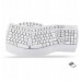 Perixx Perixx Periboard-612W DE, wireless ergonomic split keyboard, white