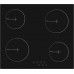 Simfer Simfer | Hob | H6.040.DECSP | Vitroceramic | Number of burners/cooking zones 4 | Touch | Black