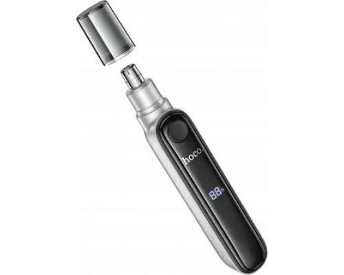 Hoco HOCO trymer do nosa z wyświetlaczem HP33 szary
