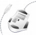 Hoco HOCO mysz komputerowa gamingowa przewodowa USB A 3600DPI GM31 biało niebieska