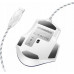 Hoco HOCO mysz komputerowa gamingowa przewodowa USB A 3600DPI GM31 biało niebieska