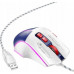 Hoco HOCO mysz komputerowa gamingowa przewodowa USB A 3600DPI GM31 biało niebieska