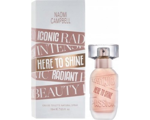 Rihanna NAOMI CAMPBELL Here To Shine EDT spray 15ml