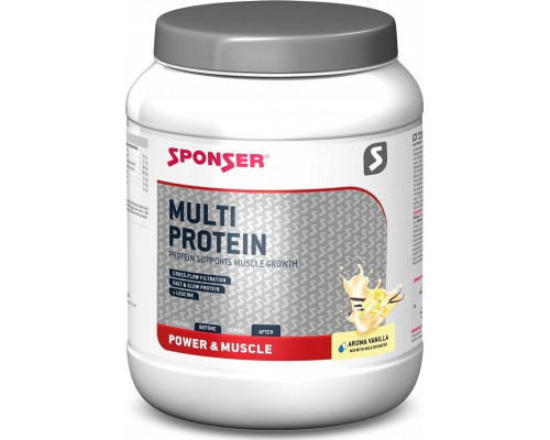 Sponser Multi proteīns SPONSER MULTI PROTEIN CFF Vaniļas 850g skārda (NEW)