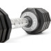 UnderFit Dumbbells adjustable 2 x 5 kg Half Human