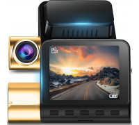 Retoo WIDEOREJESTRATOR SAMOCHODOWY Z WYŚWIETLACZEM DASH CAM GPS WIFI