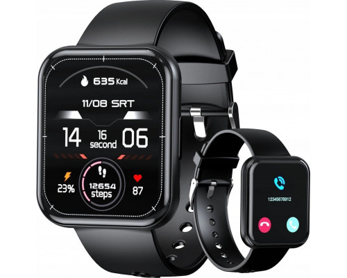 Smartwatch Choetech Smartwatch Choetech WT001 z funkcją odbierania połączeń IP67 - black