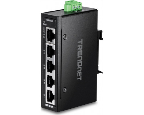 Switch TRENDnet TRENDnet 5-Port Industrial Fast Ethernet DIN-Rail MiniSwitch