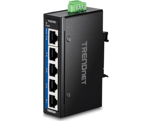 Switch TRENDnet TRENDnet 5-Port Industrial Gigabit DIN-Rail Mini Switch