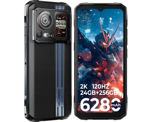 Hotwav Cyber 15 12/256GB Black-Blue  (Cyber 15 Black)