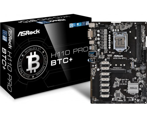 Intel H110 ASRock H110 PRO BTC+