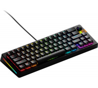 Glorious Glorious GMMK 3 HE 65 % Custom Gaming-Tastatur - Pre-Built, ANSI (US), Fox HE Switches, schwarz