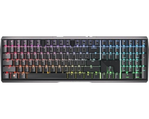 Cherry CHERRY MX 3.0S Wireless RGB klawiatura RF Wireless + Bluetooth QWERTY Angielski Czarny