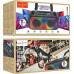 Hoco HOCO głośnik bluetooth + 2 x wireless mikrofony BS54 black