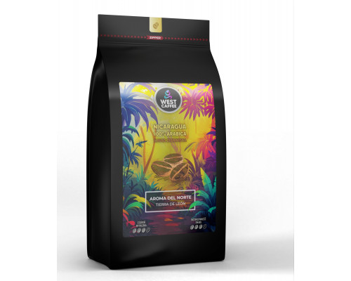 West Caffee Nicaragua Aromat Północy Ziemia Lwa