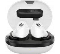 SteelSeries Steelseries Arctis Gamebuds Zestaw słuchawkowy Bezprzewodowy Douszny Gaming Bluetooth Biały
