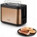 Tefal Tefal Coppertinto TT430G10 Toaster, 850 W, black/copper, Gold | TEFAL