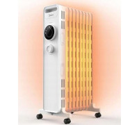 Midea Midea NY2009-22M | Oil Filled Radiator | 2000 W | Number of power levels 3 | White