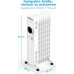 Midea Midea NY2009-22M | Oil Filled Radiator | 2000 W | Number of power levels 3 | White