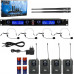 DNA DNA WM4 HEAD SET mikrofon bezprzewodowy 4x nadajnik nagłowny + bodypack system nagłośnienia
