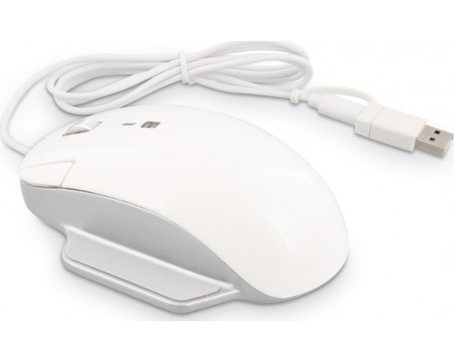 LMP LMP Elite Pro Mouse USB-C/ USB-A white/silver