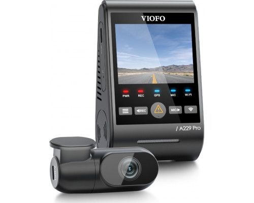 Viofo Wideorejstrator VIOFO A229 PRO 2CH-G GPS