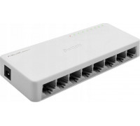 Switch Qoltec    8 x port RJ45 | 1000Mbps | Fast      Ethernet | LAN