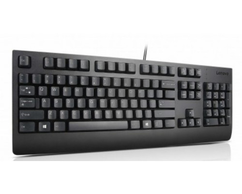 Lenovo Keyboard Usb Norwegian Black