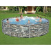 Bestway Swimming pool Power Steel, 549x132 cm Lumarko!