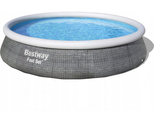 Bestway Inflatable swimming pool garden Fast Set with pump, 396x84 cm Lumarko!