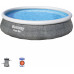 Bestway Inflatable swimming pool garden Fast Set with pump, 396x84 cm Lumarko!