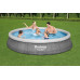 Bestway Inflatable swimming pool garden Fast Set with pump, 396x84 cm Lumarko!