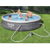 Bestway Inflatable swimming pool garden Fast Set with pump, 396x84 cm Lumarko!