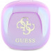 Guess Guess Bluetooth Headphones GUTWSJ144ESU TWS + Docking Station Purple/Purple Iridescent 4G Printed Logo