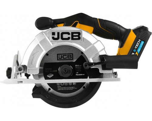 JCB Pilarka zagłębiarka akumulatorowa 18V 165mm (kpl.: akumulator 2Ah, ładowarka, torba)