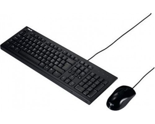 Asus Asus U2000 | Keyboard and Mouse Set | Wired | US | Black