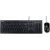 Asus Asus U2000 | Keyboard and Mouse Set | Wired | US | Black