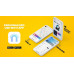 Niceboy wireless nauszne Hive Joy 3 Niceboy Czarno-niebieski