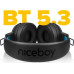 Niceboy wireless nauszne Hive Joy 3 Niceboy Czarno-niebieski