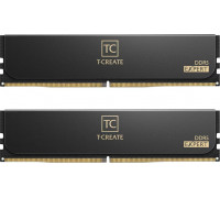Team Group DDR5 - 64GB - 6000 - CL - 34 (2x 32 GB) dual kit, RAM (Kolor: CZARNY, CTCED564G6000HC34BDC01, T-CREATE EXPERT, AMD EXPO)